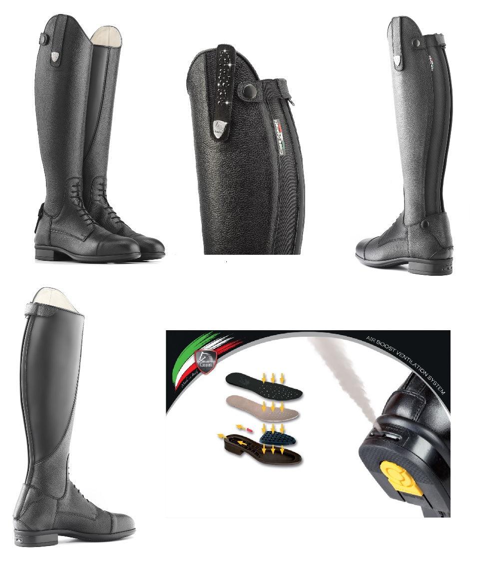 Tattini Bottes Breton Close Contact Noir - SHOPHORSE